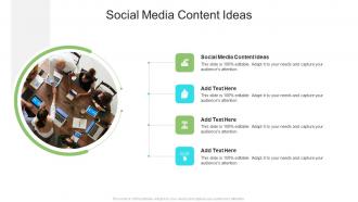 Social Media Content Ideas In Powerpoint And Google Slides Cpb