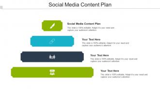 Social Media Content Plan Ppt Powerpoint Presentation Model File Formats Cpb