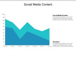 Social media content ppt powerpoint presentation visual aids example file cpb