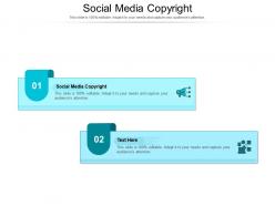 Social media copyright ppt powerpoint presentation ideas gridlines cpb
