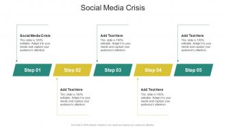 Social Media Crisis In Powerpoint And Google Slides Cpb