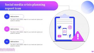 Social Media Crisis Plan Powerpoint Ppt Template Bundles Researched Slides