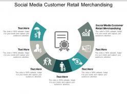 Social media customer retail merchandising ppt powerpoint presentation pictures graphics design cpb