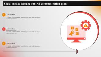 Social Media Damage Control Communication Plan