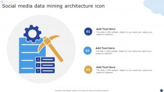 Social Media Data Mining Architecture Icon