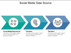 Social media data source ppt powerpoint presentation gallery templates cpb
