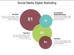Social media digital marketing ppt powerpoint presentation ideas microsoft cpb