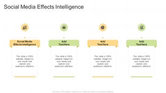 Social Media Effects Intelligence In Powerpoint And Google Slides Cpb