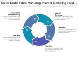 Social media email marketing internet marketing lead generation cpb