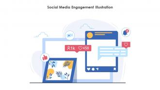 Social Media Engagement Illustration
