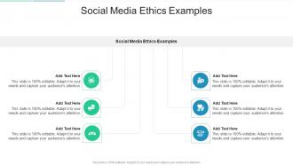 Social Media Ethics Examples In Powerpoint And Google Slides Cpb