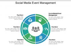 Social media event management ppt powerpoint presentation ideas influencers cpb
