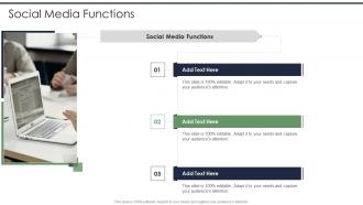 Social Media Functions In Powerpoint And Google Slides Cpb