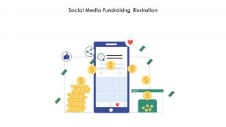 Social Media Fundraising Illustration