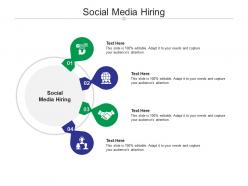 Social media hiring ppt powerpoint presentationmodel brochure cpb