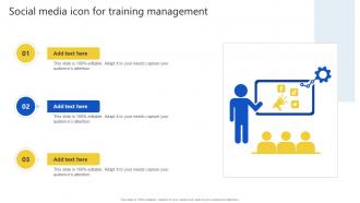 Social Media Icon For Training Management