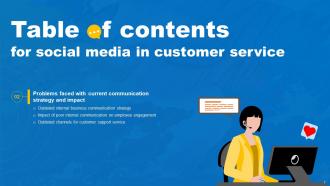 Social Media In Customer Service Powerpoint Presentation Slides Compatible Unique