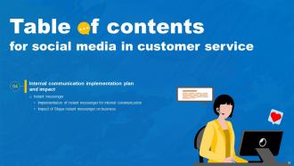Social Media In Customer Service Powerpoint Presentation Slides Pre-designed Unique