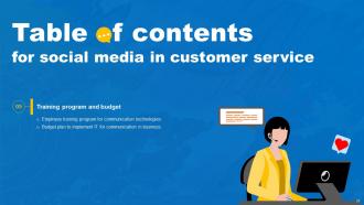Social Media In Customer Service Powerpoint Presentation Slides Impactful Content Ready