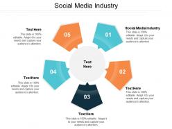 Social media industry ppt powerpoint presentation gallery backgrounds cpb