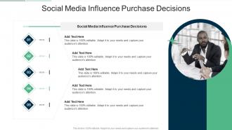 Social Media Influence Purchase Decisions In Powerpoint And Google Slides Cpb