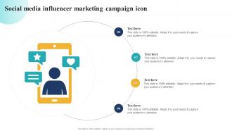 Social Media Influencer Marketing Campaign Icon