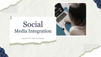 Social Media Integration Powerpoint PPT Template Bundles