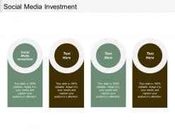 Social media investment ppt powerpoint presentation infographic template designs cpb