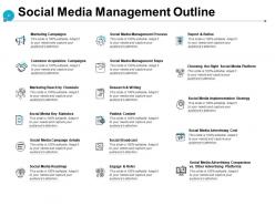 Social Media Key Statistics Powerpoint Presentation Slides