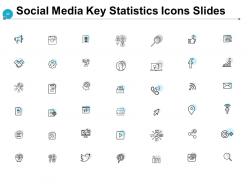 Social Media Key Statistics Powerpoint Presentation Slides