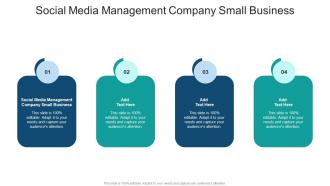 Social Media Management Company Small Business In Powerpoint And Google Slides Cpb
