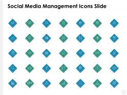 Social media management icons slide mind map ppt powerpoint presentation file show