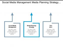 Social media management media planning strategy differentiation strategy cpb