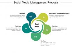 Social media management proposal ppt powerpoint presentation professional shapes cpb