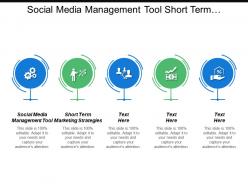 Social Media Management Tool Short Term Marketing Strategies