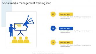 Social Media Management Training Icon