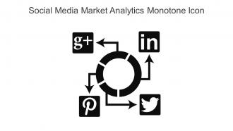 Social Media Market Analytics Monotone Icon In Powerpoint Pptx Png And Editable Eps Format