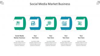 Social media market business ppt powerpoint presentation show format cpb