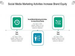 Social media marketing activities increase brand equity ppt powerpoint presentation visual cpb