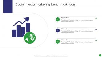 Social Media Marketing Benchmark Icon