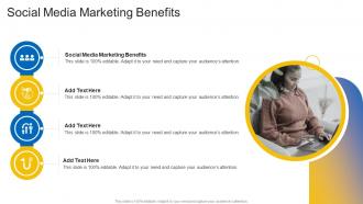 Social Media Marketing Benefits In Powerpoint And Google Slides Cpb