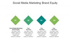 Social media marketing brand equity ppt powerpoint presentation show format cpb