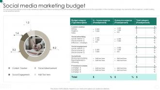 Social Media Marketing Budget B2b And B2c Marketing Strategy Social Media Marketing