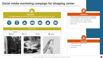 Social Media Marketing Campaign For Shopping Execution Of Mall Loyalty Program To Attract Customer MKT SS V