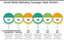 social_media_marketing_campaign_ideas_modern_marketing_sales_engagement_cpb_Slide01