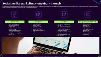 Social Media Marketing Campaign Powerpoint Ppt Template Bundles
