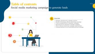 Social Media Marketing Campaign To Generate Leads Powerpoint Presentation Slides MKT CD V Impactful Downloadable