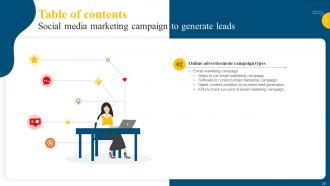 Social Media Marketing Campaign To Generate Leads Powerpoint Presentation Slides MKT CD V Graphical Downloadable