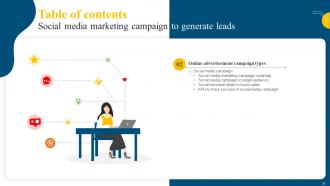 Social Media Marketing Campaign To Generate Leads Powerpoint Presentation Slides MKT CD V Images Customizable