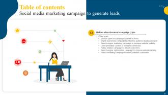 Social Media Marketing Campaign To Generate Leads Powerpoint Presentation Slides MKT CD V Designed Customizable